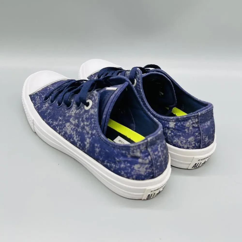 Converse Shoes Women 7 Blue Purple All Star Low Top Sneaker Casual Comfort